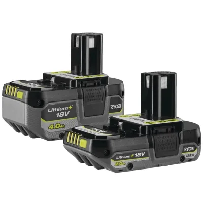 Акумулятор до електроінструменту Ryobi ONE+ RB18242X, 18V, 1×2Ah, 1×4Ah (5133005509)