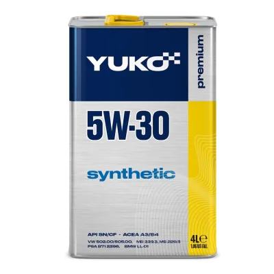 Моторна олива Yuko SYNTHETIC 5W-30 4л (4820070244779)