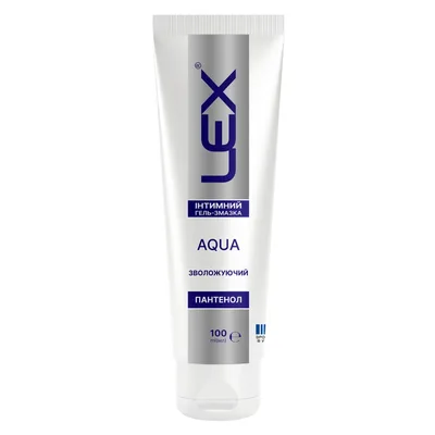Лубрикант Lex Condoms Aqua Зволожуючий 100 мл (4820296720118)