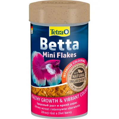 Корм для риб Tetra Min Betta для півників пластівці 100 мл (4004218816183)