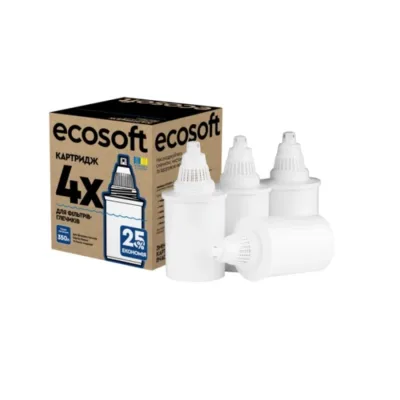 Картридж для фільтра глечика Ecosoft Бар''єр 4шт (CRVK4BARECO)
