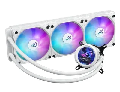 Система рідинного охолодження ASUS ROG Strix LC III 360 ARGB LCD White (90RC00W2-M0UAY0)