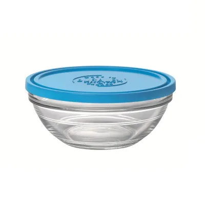 Харчовий контейнер Duralex Lys Rond Blue 970 мл 17 см (9066AM06)