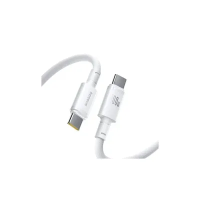 Дата кабель USB-C to USB-C 1.0m 100W white Baseus (E0426V01)