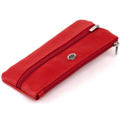 Ключниця кишенькова ST Leather Червоний (19347)