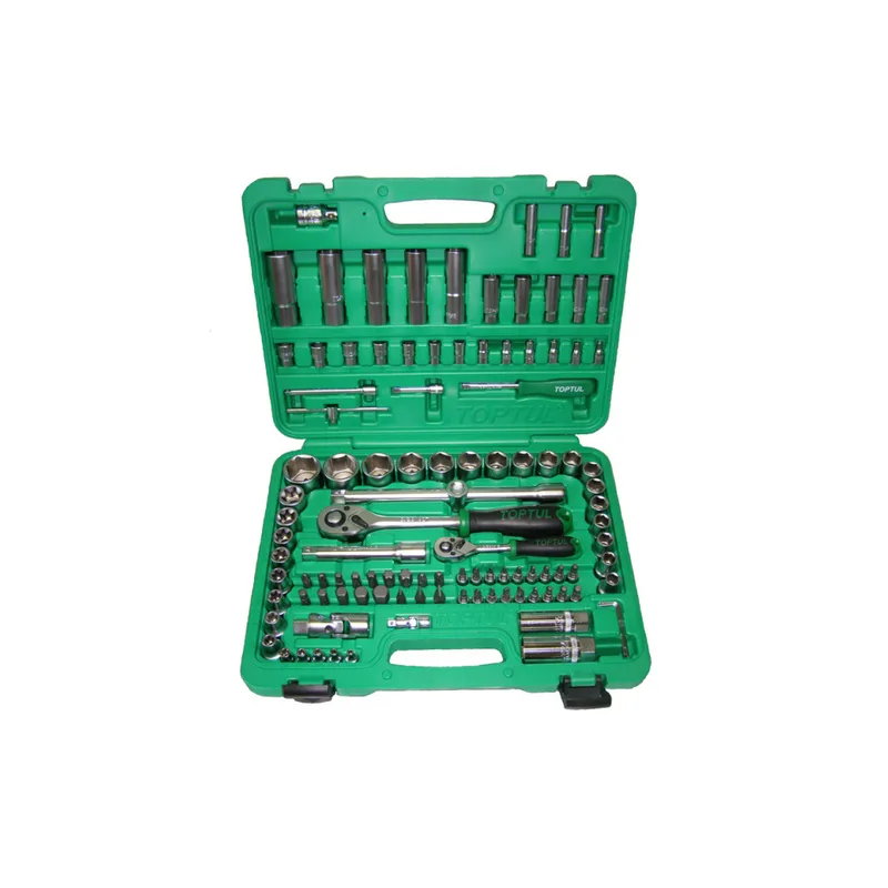 Автомобільний набір інструментів TOPTUL 1/4", 1/2" 108 од. (6-гр.) GCAI108R