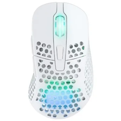 Мишка Cherry Xtrfy M4 RGB Wireless/USB White (M4W-RGB-WHITE)