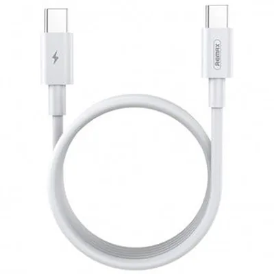 Кабель Remax RC-183с Marlik USB Type-C - USB Type-C (M/M), PD 100W, 2 м, White (6954851205906)