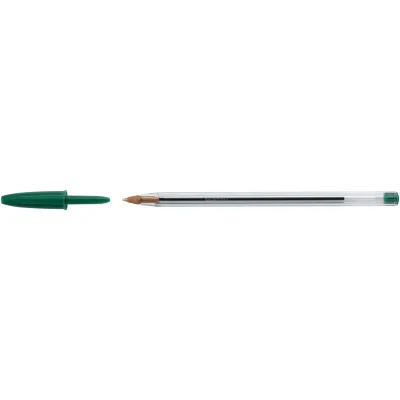 Ручка кулькова Bic Cristal, зелена (bc875976)