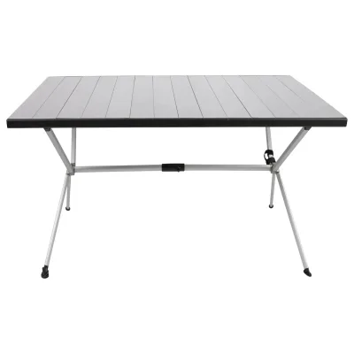 Туристичний стіл Bo-Camp Lamel 121x80 cm Aluminium (1404438) (DAS303287)