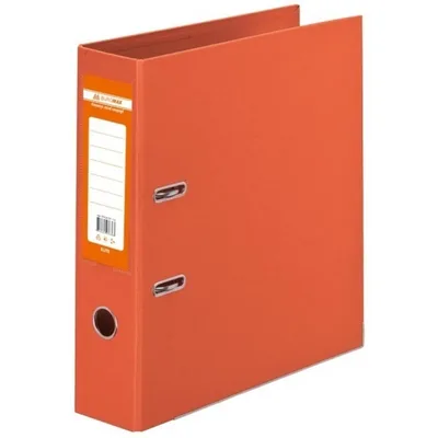 Папка - реєстратор Buromax А4 double sided, 70мм, PP, orange, built-up (BM.3001-11c)
