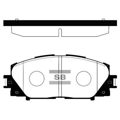 Гальмівні колодки HI-Q SP1377