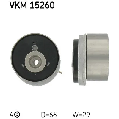 Ролик натягувача ременя SKF VKM 15260