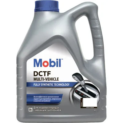 Трансмісійна олива Mobil DCTF Multi-Vehicle, 4л (74882)