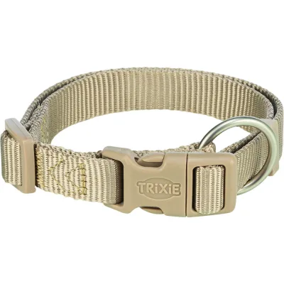 Нашийник для тварин Trixie Premium S-M 30-45 см 15 мм пісочний (4053032671201)