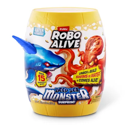 Інтерактивна іграшка Pets & Robo Alive сюрприз Глибоководний сюрприз. Велика біла акула (71155A)