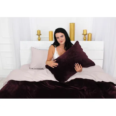 Постільна білизна MirSon Велюр Winter Terry 28-0020 Torenia King Size (2200004016443)