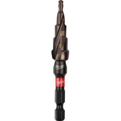 Свердло Milwaukee ступінчасте SHOCKWAVE Impact Duty, 4-12мм з кроком 2мм (48899262)