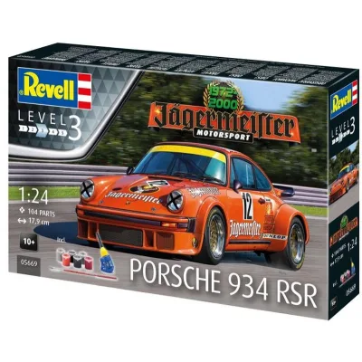 Збірна модель Revell набір До 50 річниці автомобіль Porsche 934 RSR, рівень 3, 1:24 (RVL-05669)