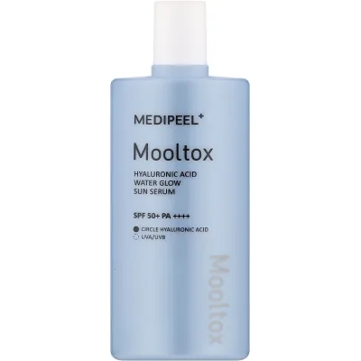 Засіб від засмаги Medi-Peel Hyaluronic Acid Mooltox Water Glow Sun Serum SPF 50+ PA++++ 52 мл (8809941822182)