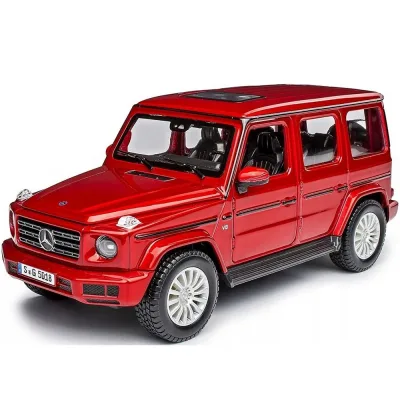 Масштабна модель автомобіля Maisto 2019 Mercedes Benz G-Class AMG SUV червоний 1:24 (31531 red)