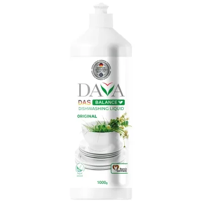Засіб для ручного миття посуду Dava Das Balance Original Екологічний 1 кг (4823128000433)