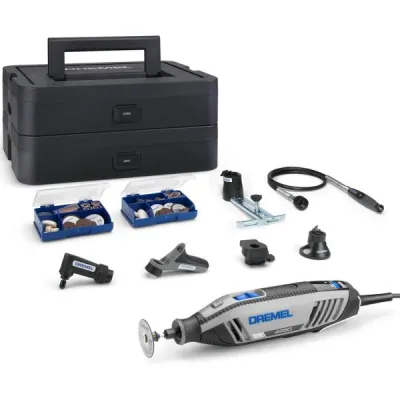 Гравер Dremel 4250 6-128 Platinum+ 175В 5000-35000об/хв, 128 акс, 6 насадок, 3.78кг (F.013.425.0JS)
