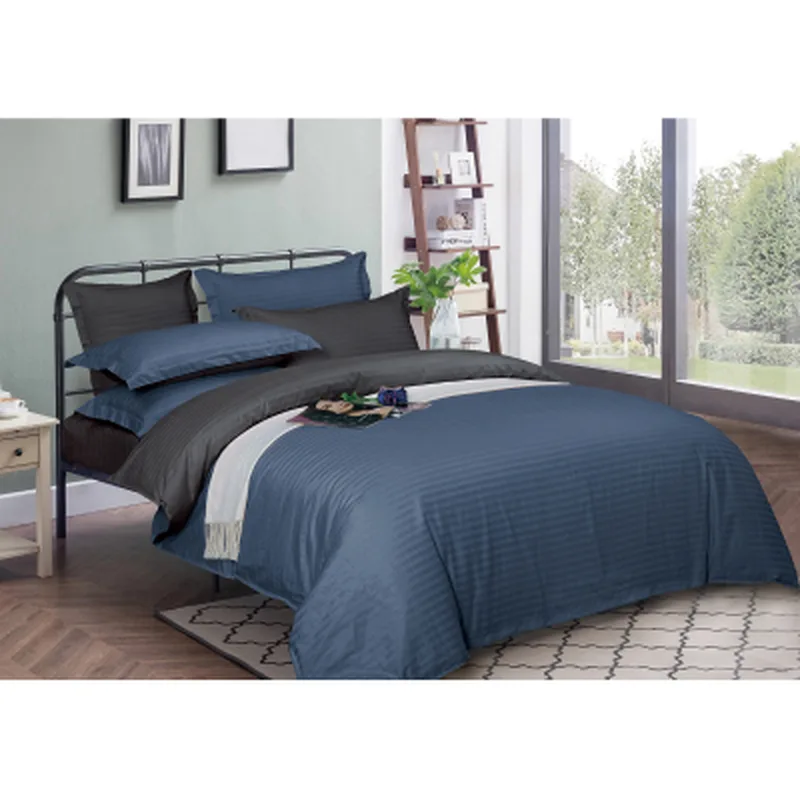 Підковдра MirSon Satin Stripe 30-0020 + 30-0012 Ennayard 143х210 см (2200005266212)