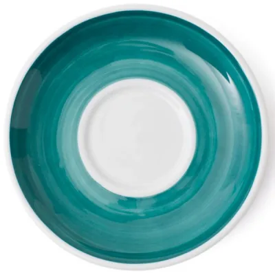Блюдце Ancap серія Verona Millecolori 14,5 см Green Teal для серій "Verona/Torino/Bari/Palermo Millecolori Ha (34412)