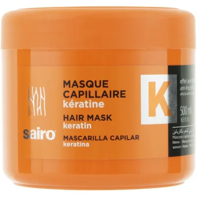 Маска для волосся Sairo Hair Mask Keratin З кератином 500 мл (8414227052636)