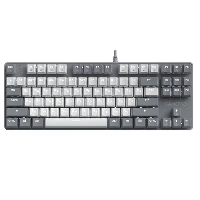 Клавіатура GamePro Genesis Metallic MK110G Outemu Red Swithes USB Gray
