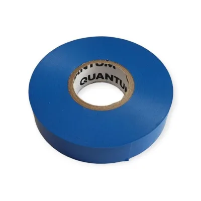 Ізоляційна стрічка Quantum light blue shinny 18мм (QM-EIT130LBS-18/30)