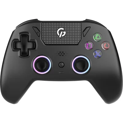 Геймпад GamePro GPS20B 2.4G/BT 5.1/USB (Switch/PC/PS/iOS/Android) RGB Black (GPS20B)