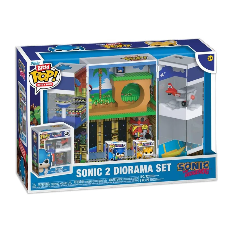 Ігровий набір Funko Pop Bitty POP! Boxes серії Сонік - Їжак Сонік (93563)