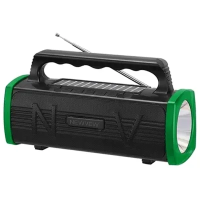 Акустична система NEWVEW NV-9010 Solar Panel/BT/USB/TF/FM Green (NWVW-NV-9010-GN)