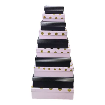 Подарункова коробка Buromax 10 шт 1в1 тиснення фольгою (BM.2333745)