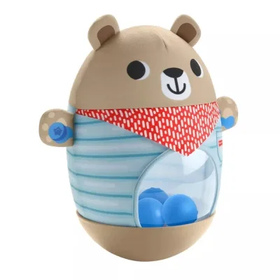 Розвиваюча іграшка Fisher-Price Ведмедик-неваляйко (JLB83)