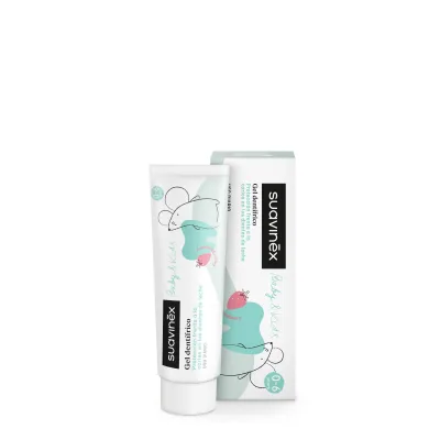 Дитяча зубна паста Suavinex Baby гель із фтором 1000 ppm, від 0 до 6 рок (309014)
