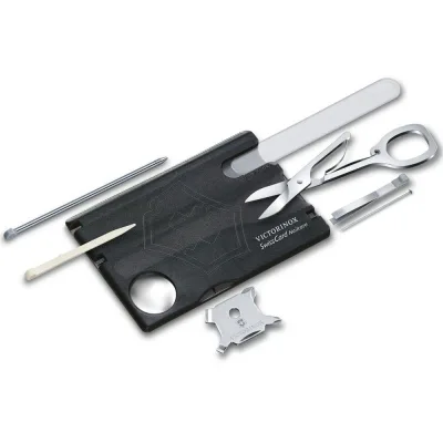 Мультитул Victorinox SwissCard NailCare Transparent Black (0.7240.T3)