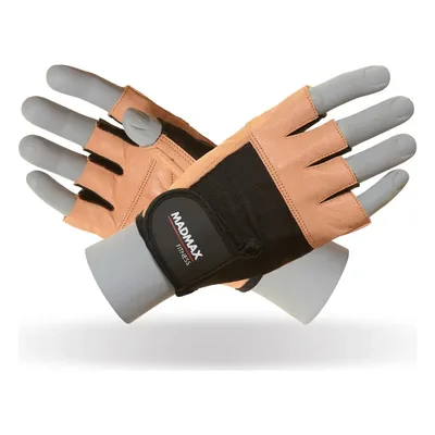 Рукавички для фітнесу MadMax MFG-444 Fitness Brown S (MFG-444-Brown_S)