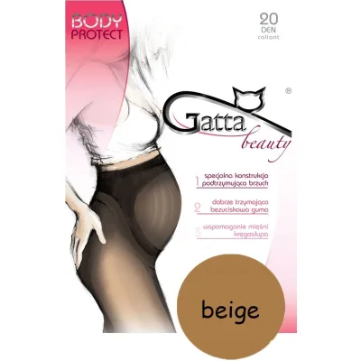 Колготи Gatta Body Protect Для вагітних 20 Den Beige - 2 (5900042061456)