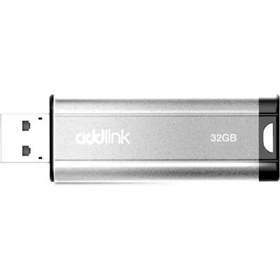 USB флеш накопичувач AddLink 32GB U25 Silver USB 2.0 (ad32GBU25S2)