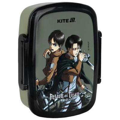 Ланч-бокс дитячий Kite Attack on Titan з наповненням, 750 мл (AT25-163)