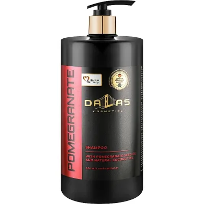 Шампунь Dalas Cosmetics Pomegranate Shampoo З олією гранатових кісточок і натуральною кокосовою олією 1000 г (4262396141637/4823128000174)