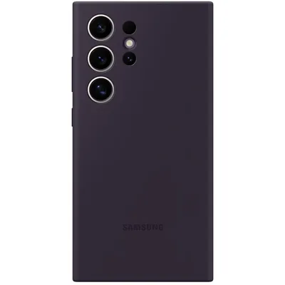Чохол-накладка Samsung Silicone Cover для Samsung Galaxy S24 Ultra SM-S928 Dark Violet (EF-PS928TEEGWW)