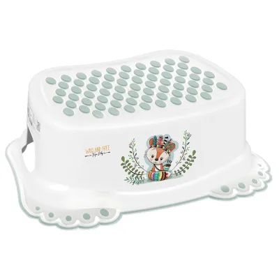 Підставка дитяча Tega Baby WILD&FREE LITTLE FOX антиковзка white green (DZ-006-103-LISEK-Z)