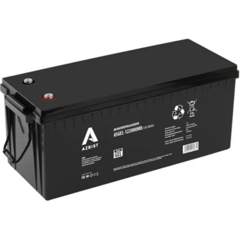 Батарея до ДБЖ AZBIST 12V 200 Ah Super GEL (ASGEL-122000M8)