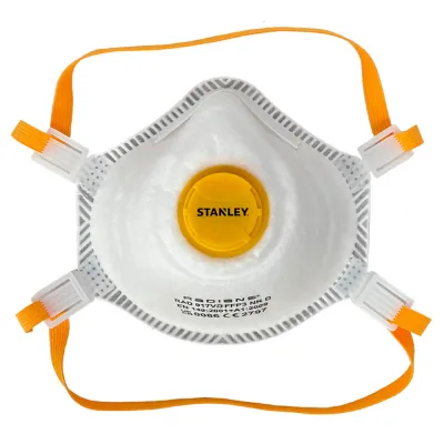 Респіратор Stanley твердих частинок, із клапаном, 2 шт (SYFFP32PKB)
