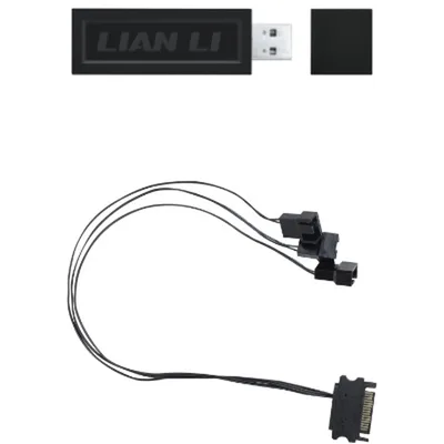 Контроллер вентилятора Lian Li L-Wireless Controller, Black (G89.RF-T-B.02)