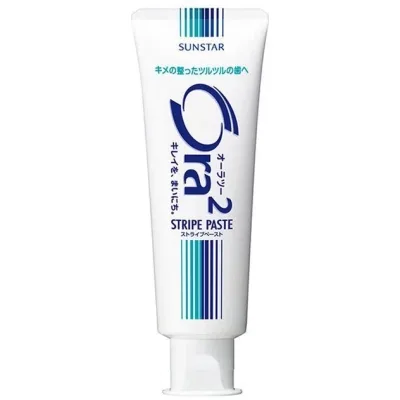 Зубна паста Sunstar Ora2 Stripe Paste Подвійний кальцій 140 г (4901616009356)